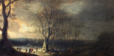 Winter Landscape by Joos or Josse de Momper